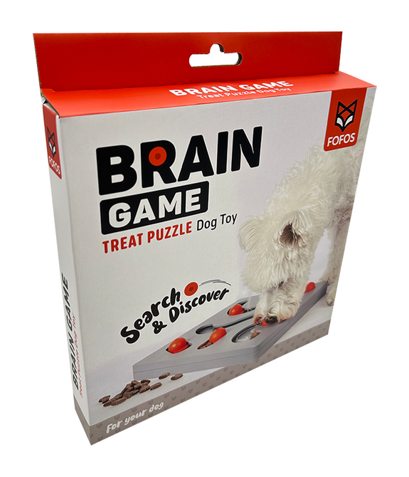 FOFOS Brain Game Treat Puzzle Dog Toy
