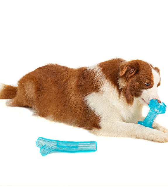 FOFOS Chill & Chew Cooling Bone Dog Toy