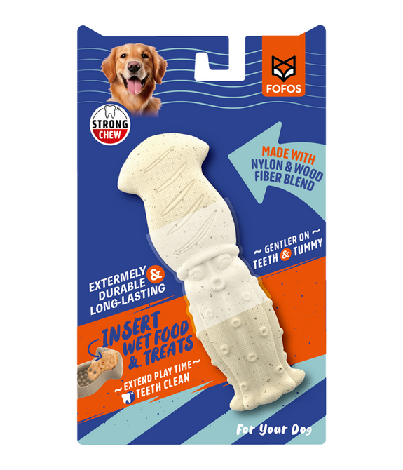 FOFOS Cuttlefish Durable Dog Chew Toy