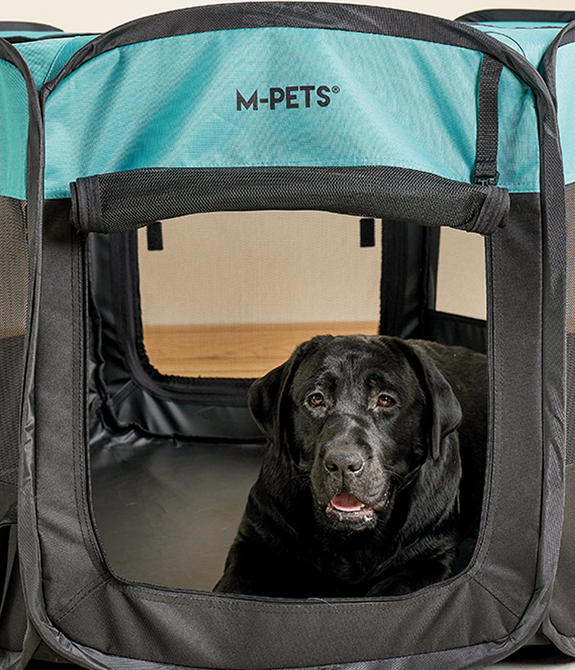 M-PETS Octagon Puppy Pen with Door L