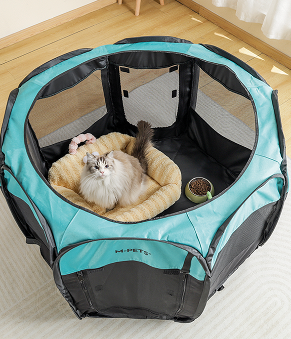 M-PETS Octagon Puppy Pen with Door S