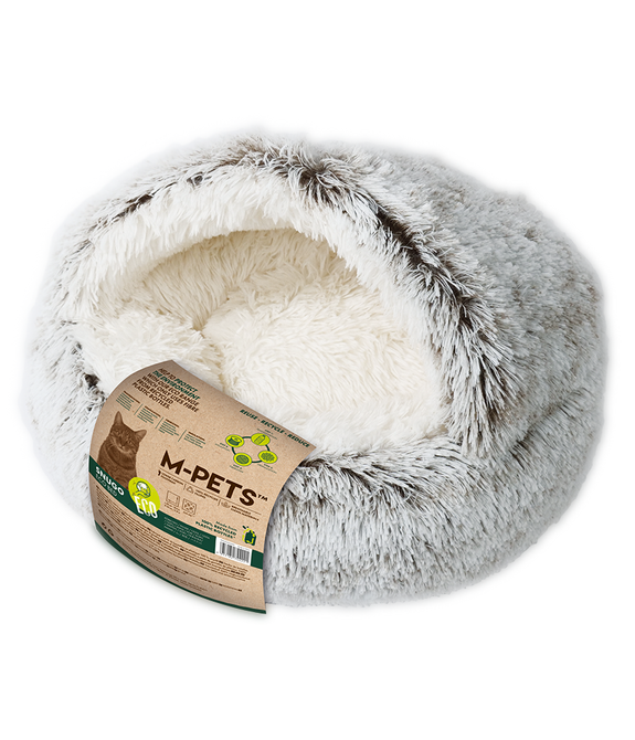 M-PETS Snugo Eco Cat Bed Grey