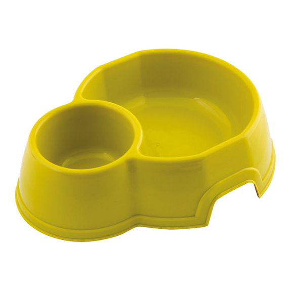 Georplast Mon Ami Double Plastic Pet Bowl
