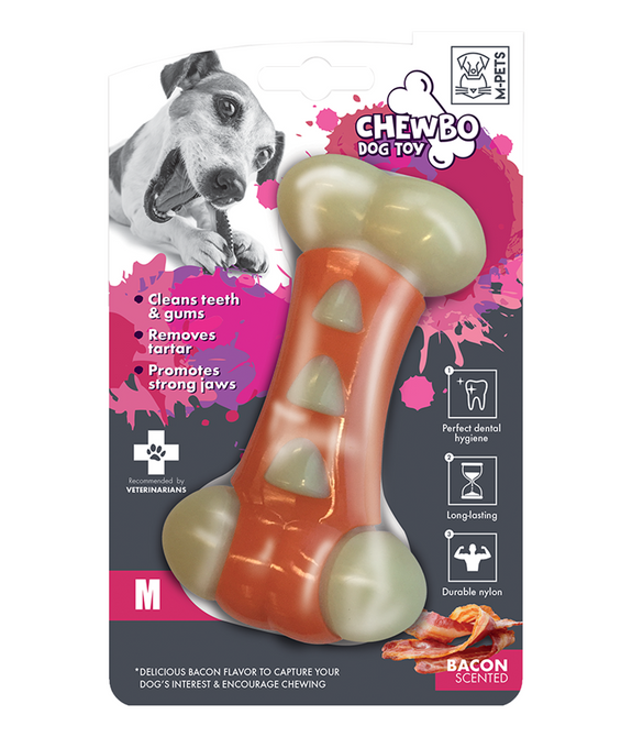 M-PETS Chewbo Tribone Dog Toy M