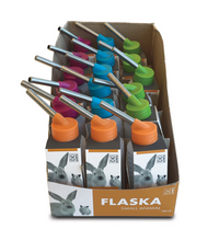 M-PETS Flaska 100ml Drinking Bottle – Display Box of 18pcs mixed colors