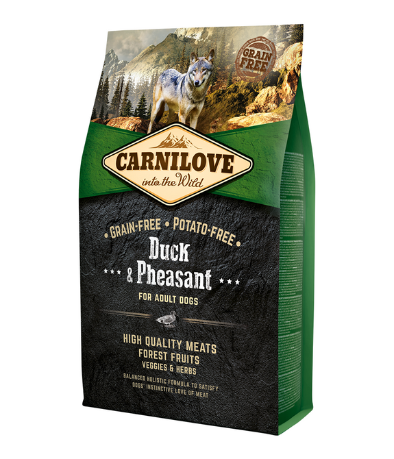 carnilove-duck-pheasant-for-adult-dogs-4kg -1