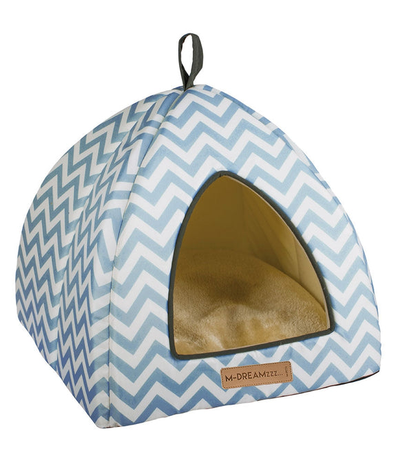 M-PETS Tasmania Tipi Blue/White