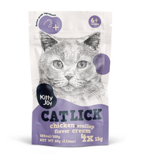 Kitty Joy Cat Lick Chicken + Scallop Flavor Cream Cat Treats (4x15g) 60g