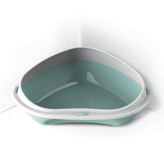 Georplast Shuttle Corner 49cm Cat Litter Tray