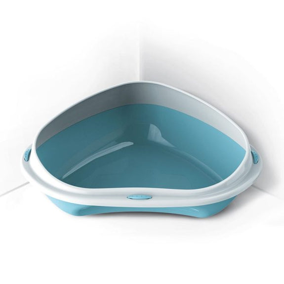 Georplast Shuttle Corner 49cm Cat Litter Tray