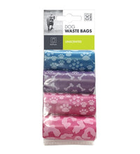 M-PETS Dog Waste Bags Mixed Colors 80 bags (4×20)