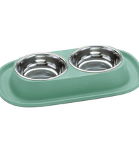 Georplast Soft Touch Stainless Steel Double Bowl