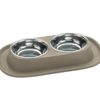 Georplast Soft Touch Stainless Steel Double Bowl