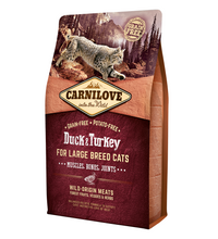 carnilove-duck-turkey-for-large-breed-adult-cats-2kg -1