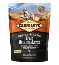 carnilove-fresh-ostrich-lamb-for-small-breed-adult-dogs-1-5kg -1