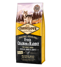 carnilove-fresh-chicken-rabbit-for-adult-dogs-12kg -1