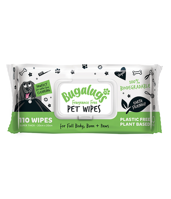 bugalugs-fragrance-free-biodegradable-pet-wipes-pack-of-110 -1