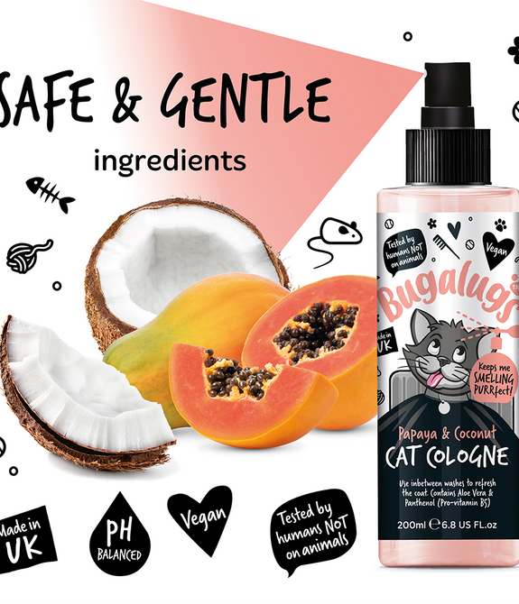 bugalugs-papaya-and-coconut-cat-cologne-200ml-6-8-fl-oz -4