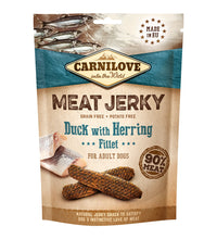 carnilove-jerky-snack-duck-with-herring-fillet-100g -1