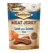 carnilove-jerky-snack-lamb-with-salmon-fillet-100g -1