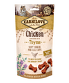 Carnilove Chicken enriched with Thyme Soft Snack for Cats 50g