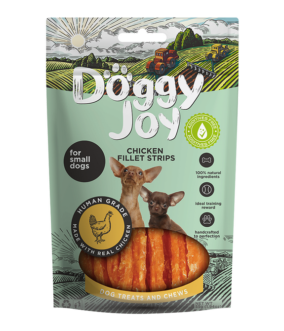 doggy-joy-chicken-fillet-strips-dog-treats-55g -1