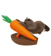 FOFOS Carrot Cat Scratcher L