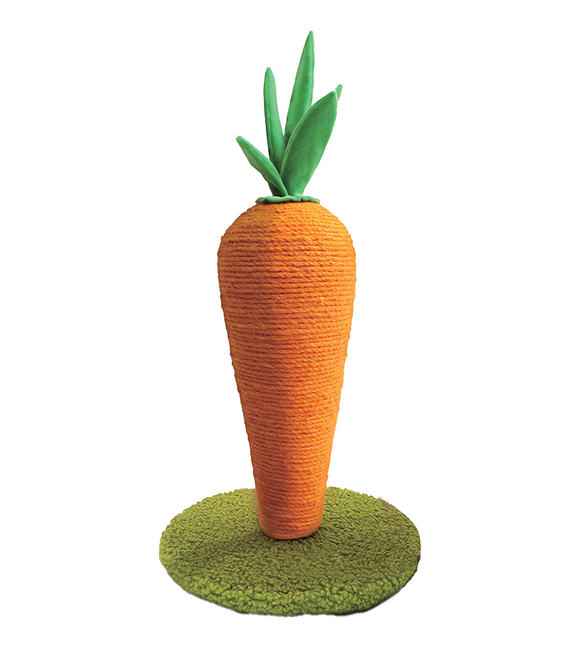 FOFOS Carrot Cat Scratching Post