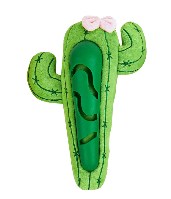 fofos-cute-cactus-treat-dispensing-dog-toy -2