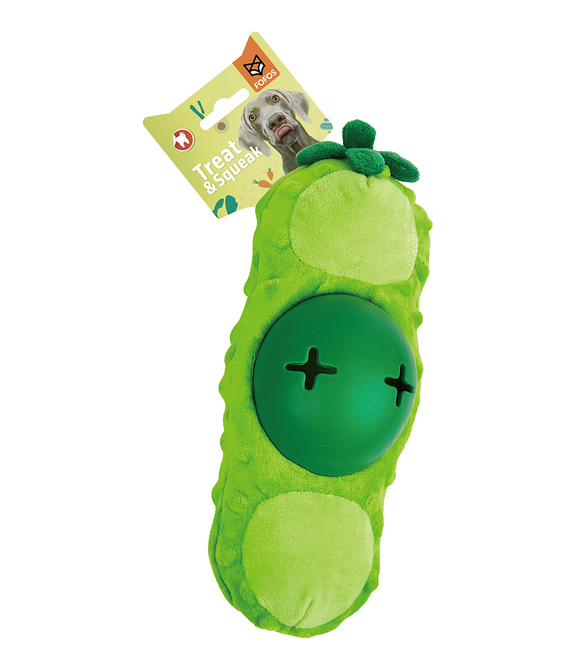 fofos-cute-green-bean-treat-dispensing-dog-toy -1