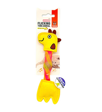 FOFOS Flick Tube Giraffe Cat Toy