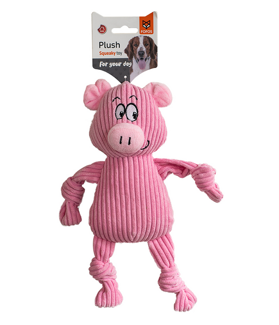 fofos-fluffy-pig-dog-toy -1