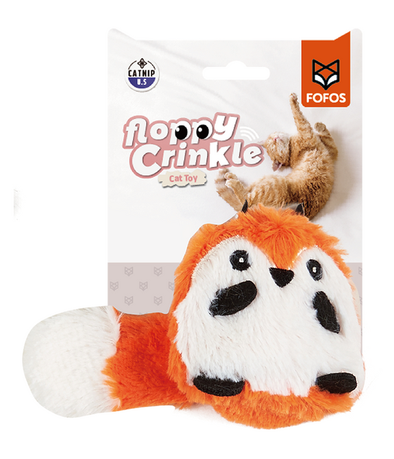 fofos-fox-floppy-crinkle-cat-toy -1