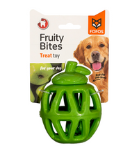 fofos-fruity-bites-apple-treat-dispensing-dog-toy -1