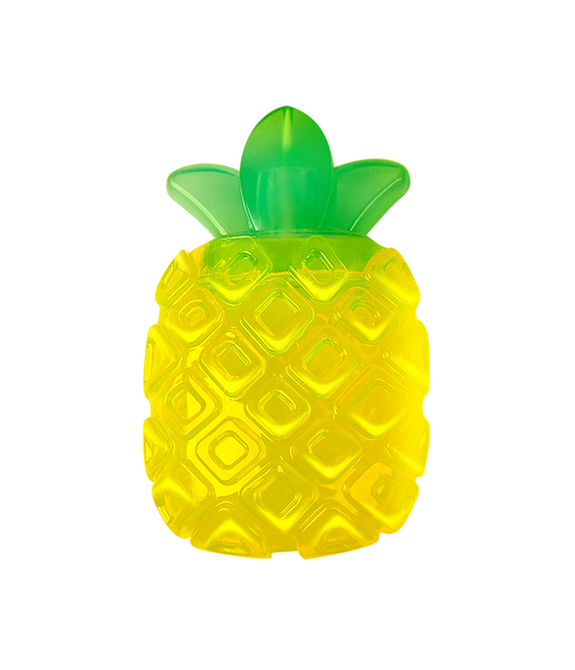 fofos-tough-fruit-squeaky-jelly-pineapple-dog-toy -2