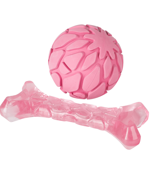 fofos-milk-bone-ball-puppy-toy-pink -2