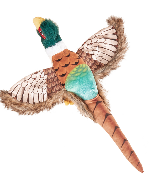 FOFOS Pheasant Plush Dog Toy