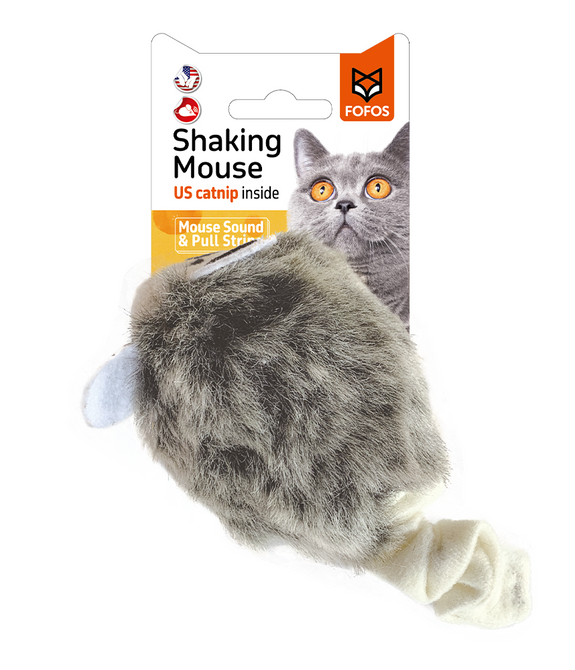 fofos-pull-string-sound-chip-grey-shaking-mouse-cat-toy -1