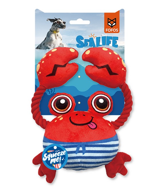 fofos-sealife-crab-dog-toy -1