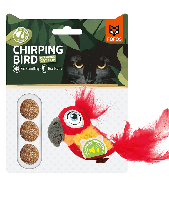 fofos-sound-chip-parrot-with-catnip-balls-cat-toy -1