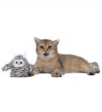 FOFOS Swinging Owl Interactive Cat Toy