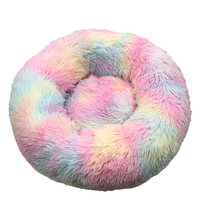 FOFOS Tie Dye Donut Pet Bed