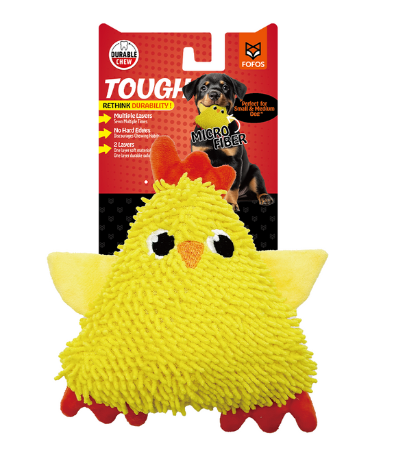 FOFOS Tough Chick Dog Toy