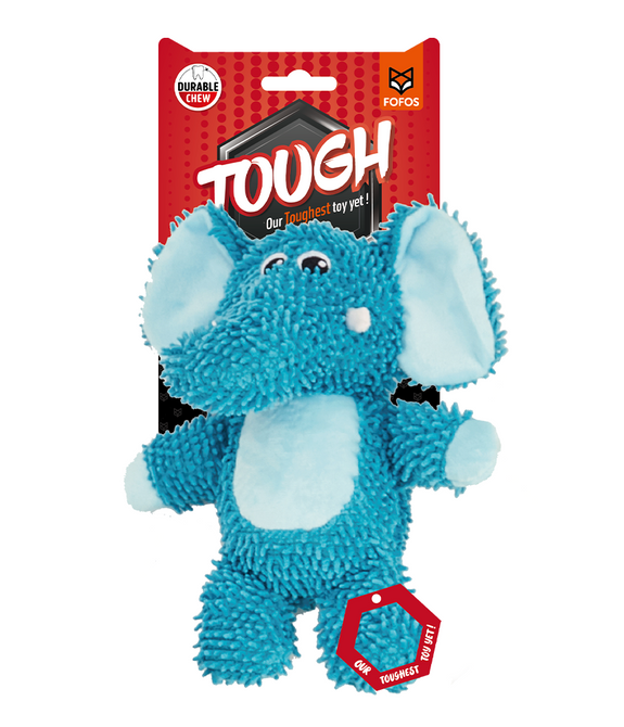 FOFOS Tough Elephant Dog Toy