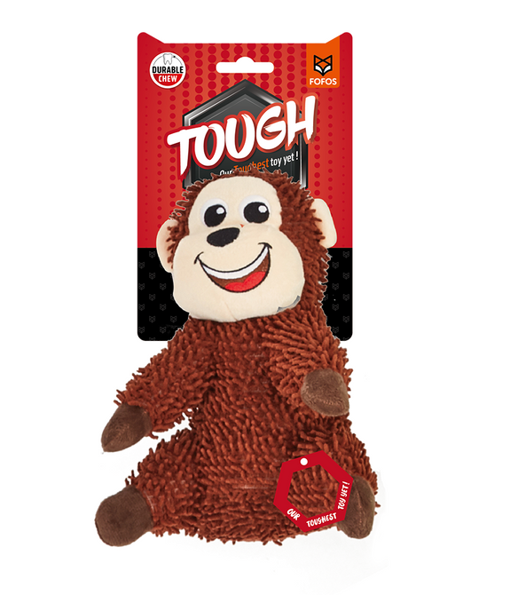 FOFOS Tough Monkey Dog Toy