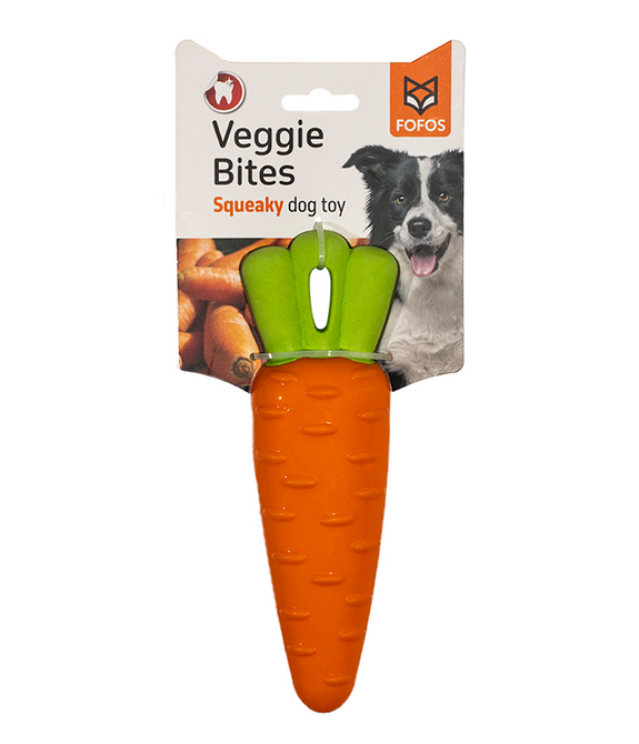 fofos-veggi-bites-carrot-m-l-dog-toy -1