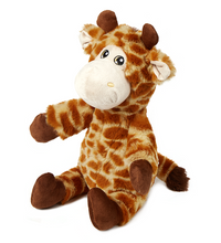FOFOS Wildlife Plush Giraffe Dog Toy