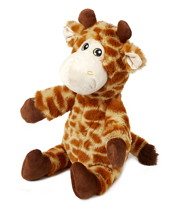 FOFOS Wildlife Plush Giraffe Dog Toy
