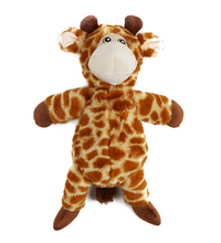FOFOS Wildlife Plush Giraffe Dog Toy