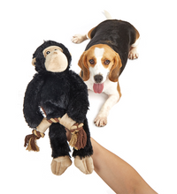FOFOS Wildlife Plush Gorilla Dog Toy